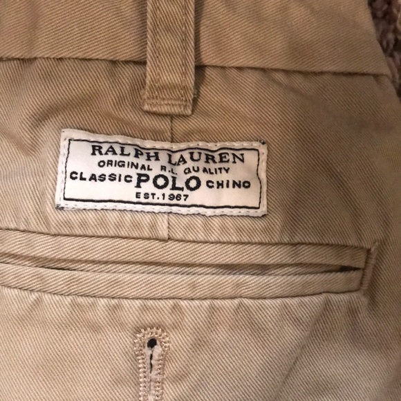 Boys Polo Tan Khakis Pants - Picture 4 of 4